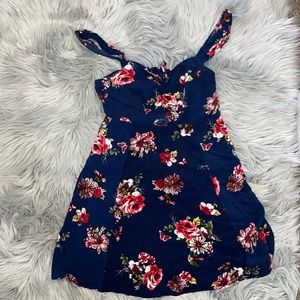 Navy Blue Casual Dress